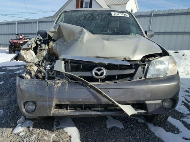 4F2YZ94123KM52377 - 2003 MAZDA TRIBUTE LX GRAY photo 7