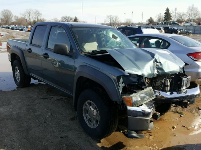 1GCDS13E778228579 - 2007 CHEVROLET COLORADO BLUE photo 1