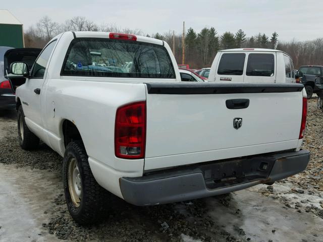 1D7HA16K46J233306 - 2006 DODGE RAM 1500 S WHITE photo 3