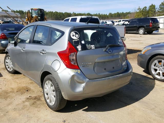 3N1CE2CP5EL382154 - 2014 NISSAN VERSA NOTE SILVER photo 3