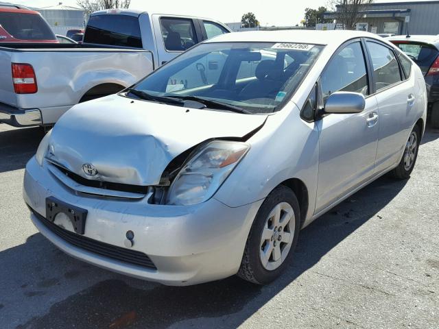 JTDKB20U753045668 - 2005 TOYOTA PRIUS SILVER photo 2