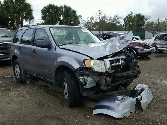 1FMCU02Z28KB14896 - 2008 FORD ESCAPE XLS GRAY photo 1