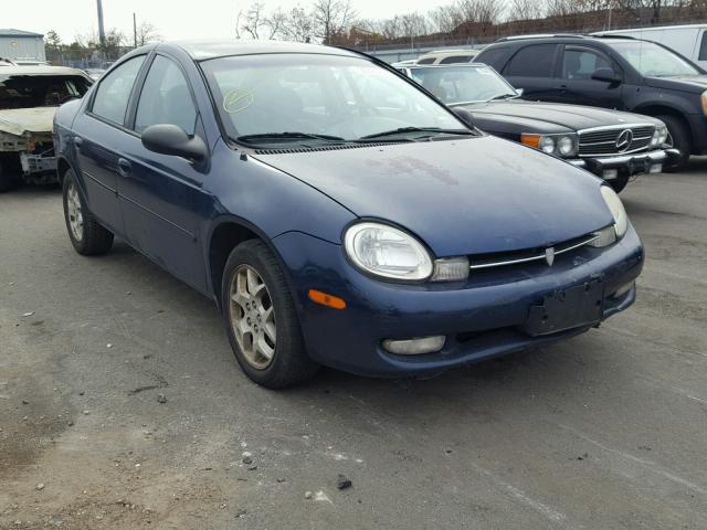 1P3ES46C31D102797 - 2001 PLYMOUTH NEON BASE BLUE photo 1