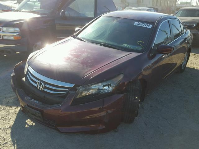 1HGCP2F42BA135316 - 2011 HONDA ACCORD LXP MAROON photo 2