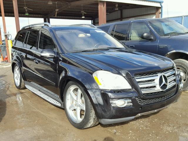 4JGBF86E28A340387 - 2008 MERCEDES-BENZ GL 550 4MA BLACK photo 1