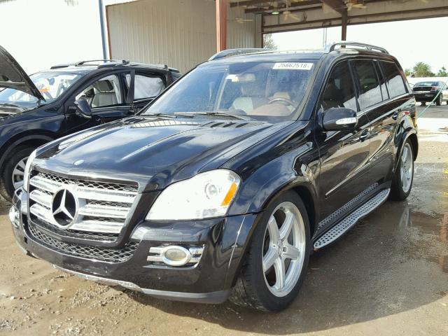 4JGBF86E28A340387 - 2008 MERCEDES-BENZ GL 550 4MA BLACK photo 2