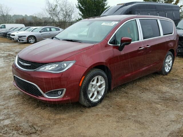 2C4RC1BG1HR844659 - 2017 CHRYSLER PACIFICA T BURGUNDY photo 2