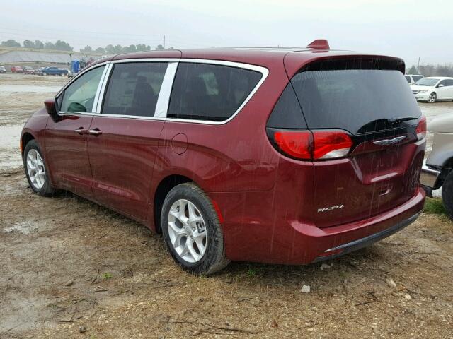 2C4RC1BG1HR844659 - 2017 CHRYSLER PACIFICA T BURGUNDY photo 3