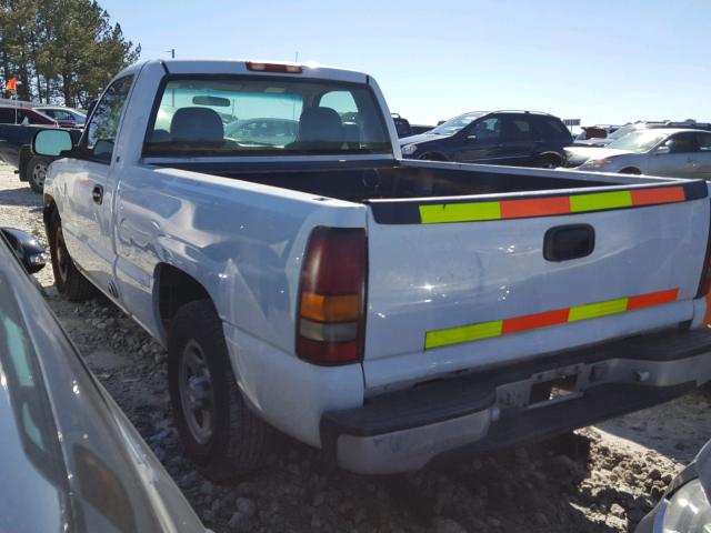 1GCEC14W91Z172641 - 2001 CHEVROLET SILVERADO WHITE photo 3