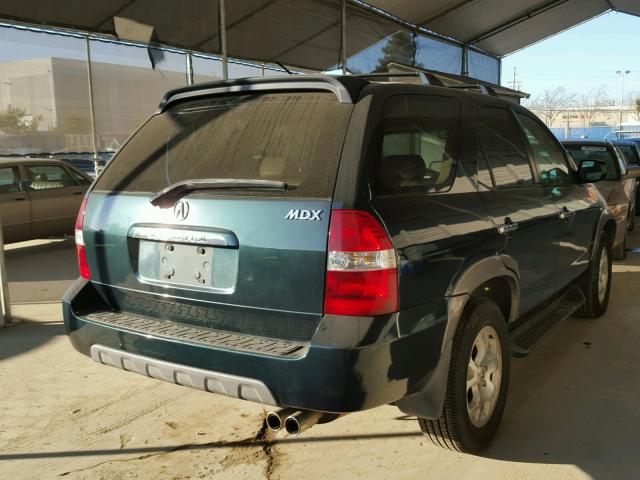 2HNYD18641H535751 - 2001 ACURA MDX TOURIN GREEN photo 4