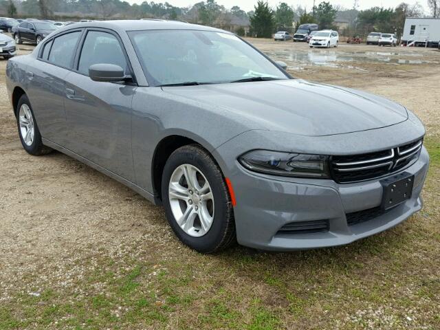 2C3CDXBG6HH547712 - 2017 DODGE CHARGER SE CHARCOAL photo 1