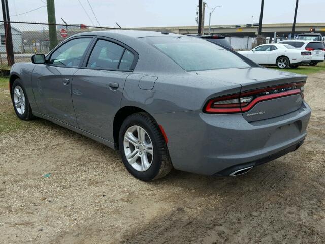 2C3CDXBG6HH547712 - 2017 DODGE CHARGER SE CHARCOAL photo 3