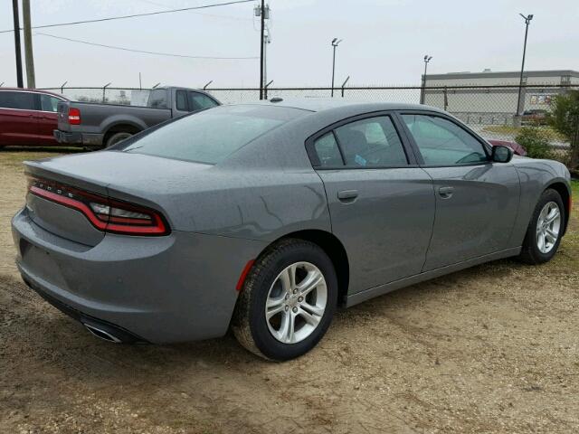 2C3CDXBG6HH547712 - 2017 DODGE CHARGER SE CHARCOAL photo 4