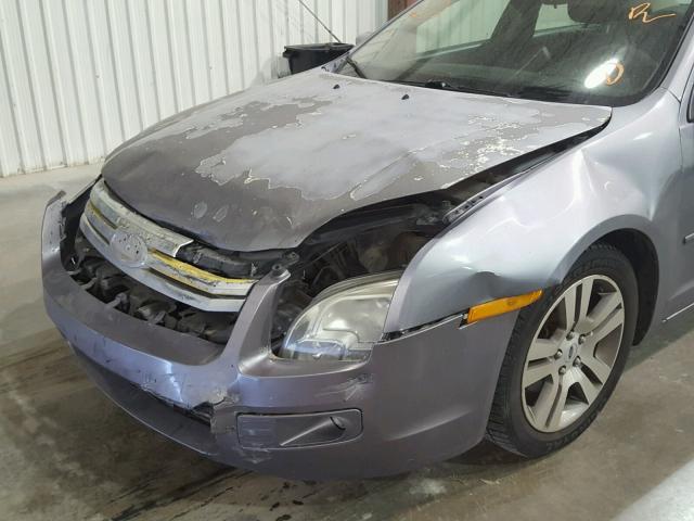 3FAHP07ZX7R245620 - 2007 FORD FUSION SE GRAY photo 9