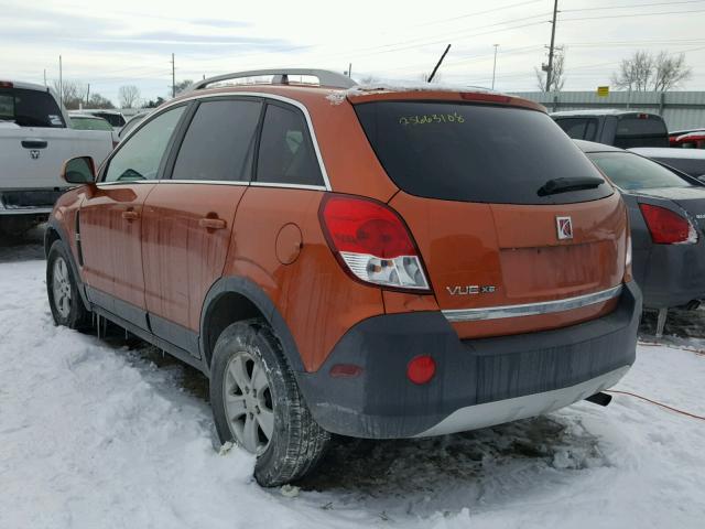 3GSCL33P28S554261 - 2008 SATURN VUE XE ORANGE photo 3