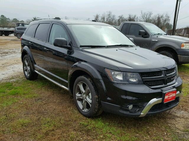 3C4PDCGB3HT524690 - 2017 DODGE JOURNEY CR BLACK photo 1