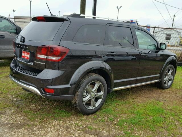 3C4PDCGB3HT524690 - 2017 DODGE JOURNEY CR BLACK photo 4