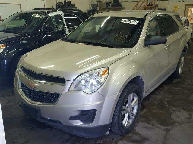 2GNALBEK1D6251146 - 2013 CHEVROLET EQUINOX LS BEIGE photo 2