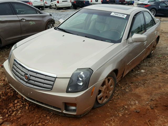 1G6DP567550231145 - 2005 CADILLAC CTS HI FEA GOLD photo 2