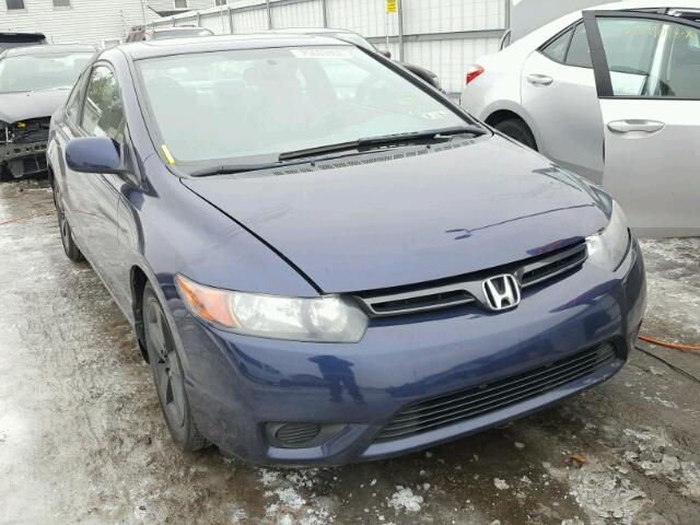 2HGFG11807H537216 - 2007 HONDA CIVIC EX BLUE photo 1