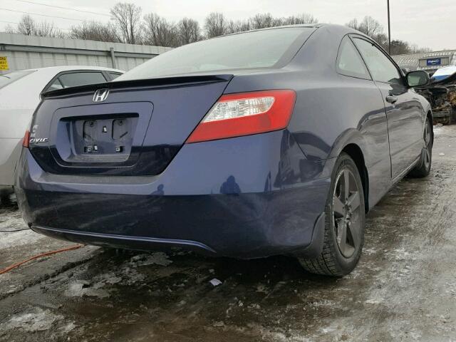 2HGFG11807H537216 - 2007 HONDA CIVIC EX ლურჯი ფოტო 4