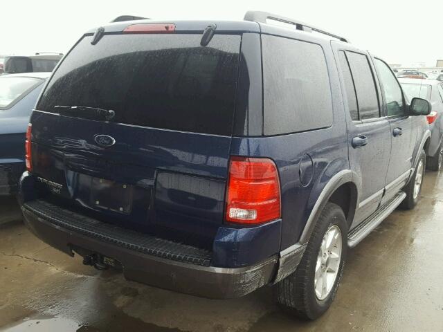 1FMZU63K64ZB33662 - 2004 FORD EXPLORER X BLUE photo 4