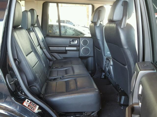 SALAE244X5A341379 - 2005 LAND ROVER LR3 SE BLACK photo 6