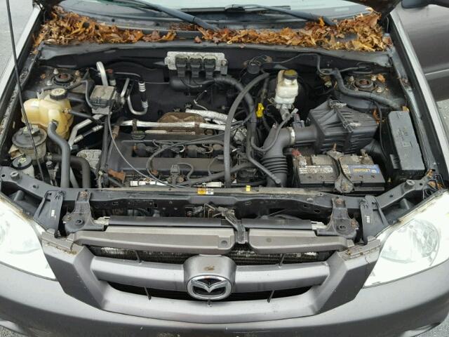 4F2YZ92Z36KM00706 - 2006 MAZDA TRIBUTE I GRAY photo 7