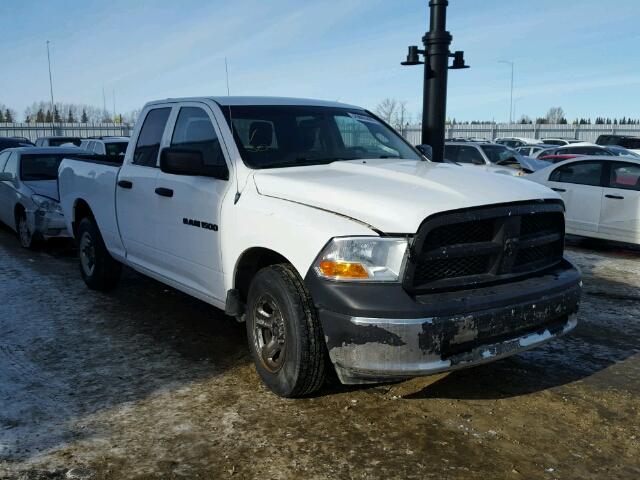 1C6RD7FP7CS299544 - 2012 DODGE RAM 1500 S WHITE photo 1