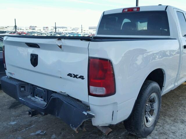 1C6RD7FP7CS299544 - 2012 DODGE RAM 1500 S WHITE photo 9