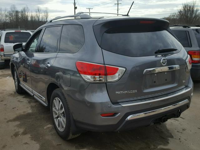 5N1AR2MN6FC711250 - 2015 NISSAN PATHFINDER GRAY photo 3