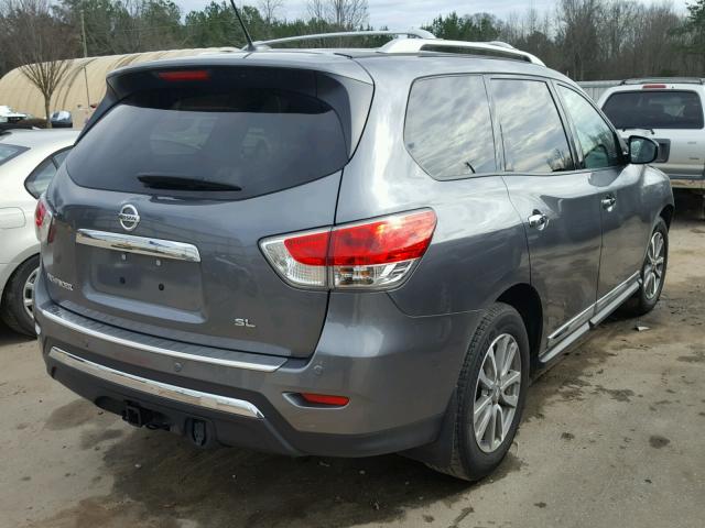 5N1AR2MN6FC711250 - 2015 NISSAN PATHFINDER GRAY photo 4