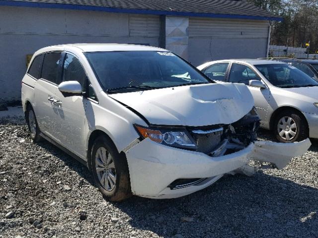 5FNRL5H39GB053379 - 2016 HONDA ODYSSEY SE WHITE photo 1