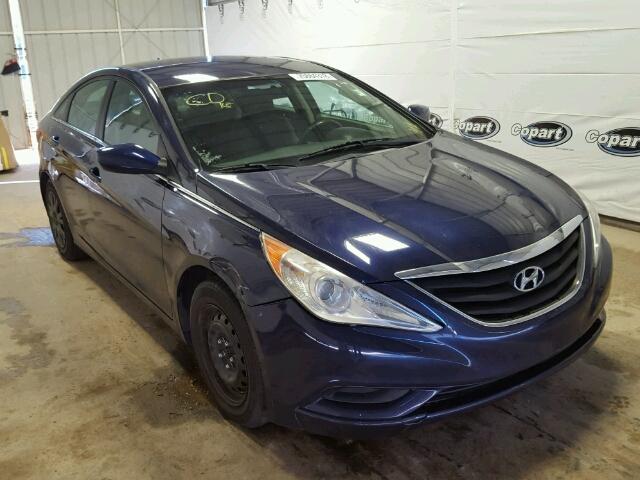 5NPEB4AC6BH206672 - 2011 HYUNDAI SONATA GLS BLUE photo 1