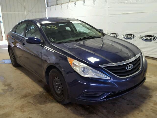 5NPEB4AC6BH206672 - 2011 HYUNDAI SONATA GLS BLUE photo 9