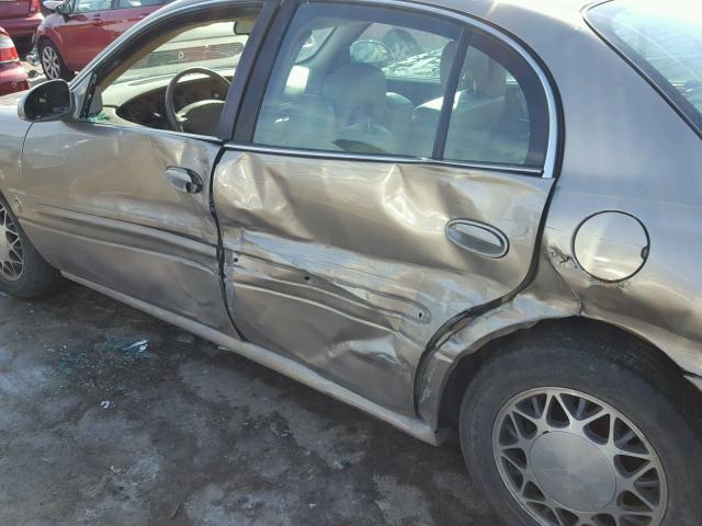 1G4HP54K444142482 - 2004 BUICK LESABRE CU TAN photo 9