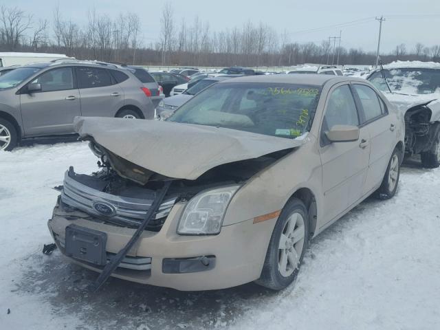 3FAHP07Z07R171611 - 2007 FORD FUSION SE GOLD photo 2