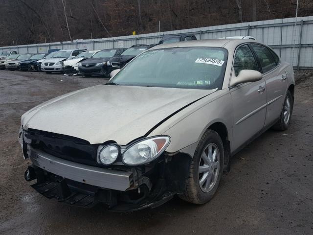 2G4WC582581185520 - 2008 BUICK LACROSSE C BEIGE photo 2