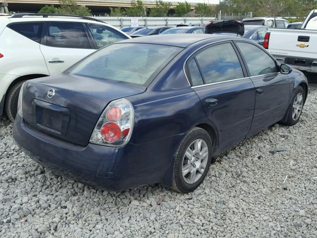 1N4AL11D66N385455 - 2006 NISSAN ALTIMA S BLUE photo 4