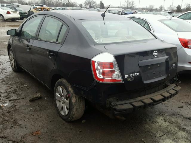 3N1AB61E97L647363 - 2007 NISSAN SENTRA 2.0 BLACK photo 3