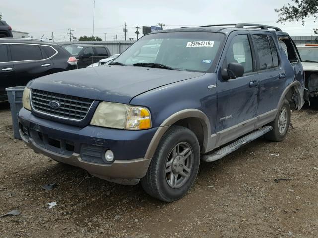 1FMZU73E12ZC27526 - 2002 FORD EXPLORER X BLUE photo 2