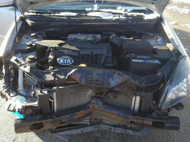KNADH4A30A6637718 - 2010 KIA RIO LX Արծաթագույն լուսանկար 7