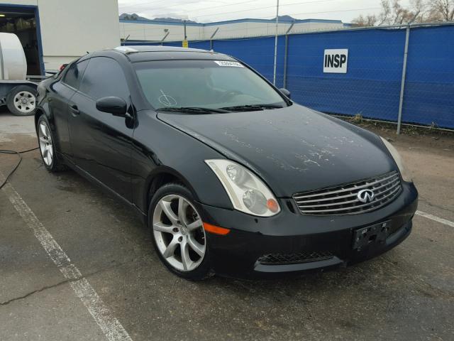 JNKCV54E94M806188 - 2004 INFINITI G35 BLACK photo 1