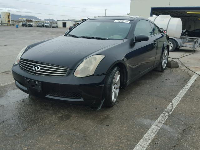 JNKCV54E94M806188 - 2004 INFINITI G35 BLACK photo 2