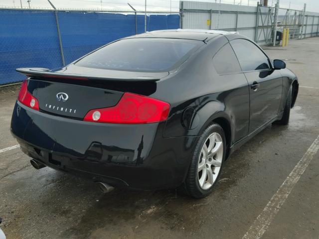 JNKCV54E94M806188 - 2004 INFINITI G35 BLACK photo 4