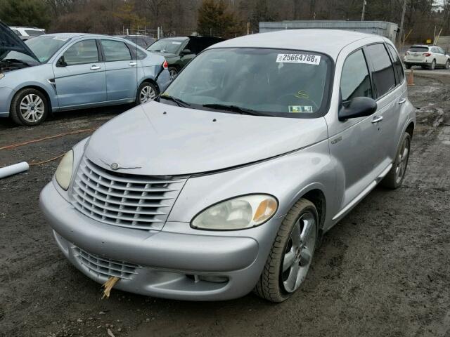 3C4FY78G43T513465 - 2003 CHRYSLER PT CRUISER SILVER photo 2