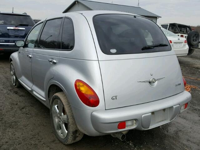 3C4FY78G43T513465 - 2003 CHRYSLER PT CRUISER SILVER photo 3