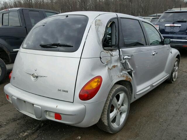 3C4FY78G43T513465 - 2003 CHRYSLER PT CRUISER SILVER photo 4