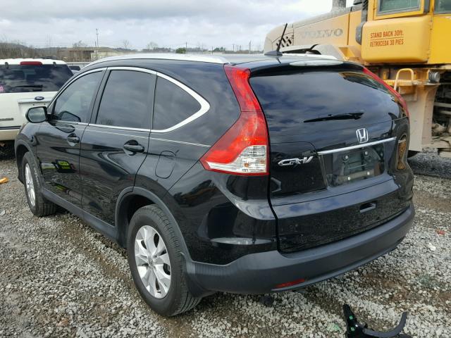 2HKRM3H73EH502509 - 2014 HONDA CR-V EXL BLACK photo 3