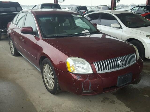 1MEFM42115G619084 - 2005 MERCURY MONTEGO PR MAROON photo 1